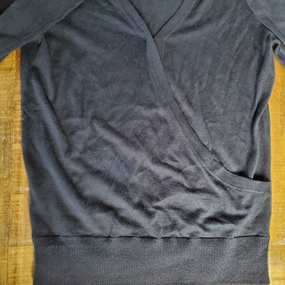 Halogen Faux Wrap Sweater SZ XS - Picture 5 of 6